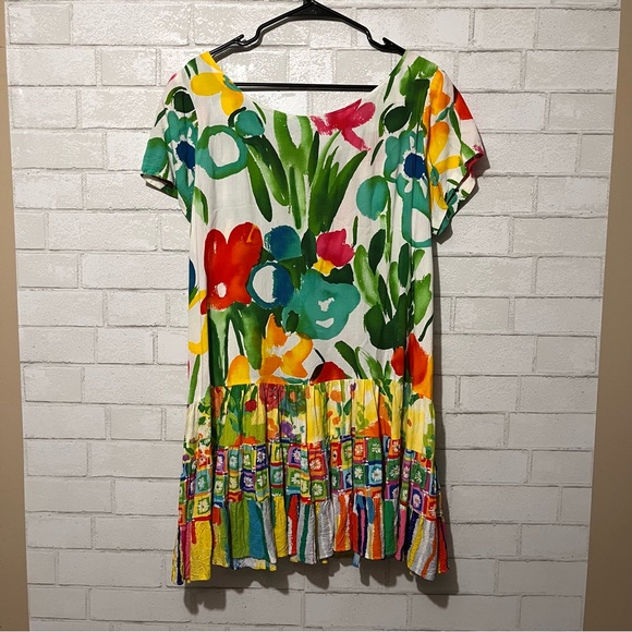 Jams World Dresses Jams World Hattie Floral Print Mini Dress Xl